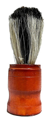 Brocha Para Afeitar Barbero Cerda Natural - Mango Madera