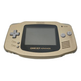 Nintendo Game Boy Advance Gold Dourado Original Funcionando 
