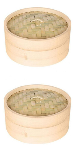 2 Conjuntos De Cozinha De Bambu Para Vaporizador De 1