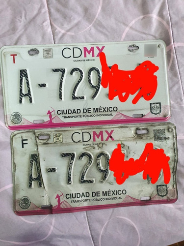 Renta / Venta Placas Taxi - Cdmx
