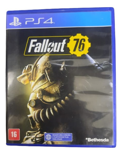 Fallout 76 _ps4_ Mídia Física Original Usado 