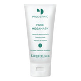 Prodermic Mega Mask Mascarilla Desincrustante Pure 200ml Tipo De Piel Grasa