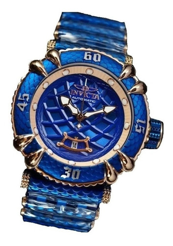 Reloj Invicta Hombres Subaqua  Blue Automático 100% Original