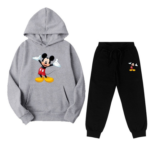 Conjunto De Moletom Infantil Masculino Mickey Lançamento