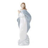 Nao Virgen Maria Figura Decorativa  Porcelana