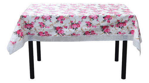 Mantel De Hule Para Mesa Rectangular Impermeable 140x180cm