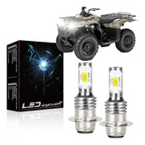 6000k Bombilla De Faro Led Para Yamaha Big Bear 400 4x4