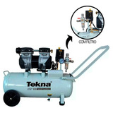 Compressor De Ar Odontológico 6,4 Pés 35l Cpsd7040 Tekna Cor Branco Fase Elétrica Monofásica 220v