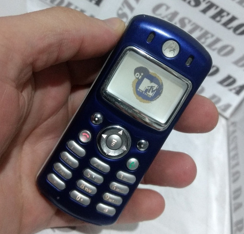 Celular Motorola C333 Oi Mtv Original Relíquia Antigo D Chip