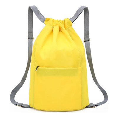 Mochila De Bolsillo Dorada Quad Ordinary (con Cordón)