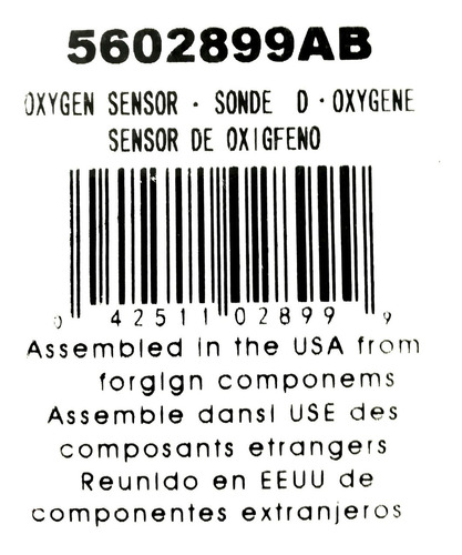 Senson De Oxigeno Dodge Dakota Durango 3.7 4.7 2003-2014 Foto 2