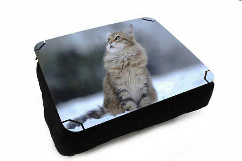 Almofada Bandeja Para Notebook Laptop Gatos Cat Felino