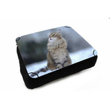 Almofada Bandeja Para Notebook Laptop Gatos Cat Felino