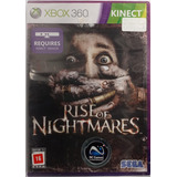 Rise Of Nightmares Jogo Kinect Xbox 360 Novo Lacrado