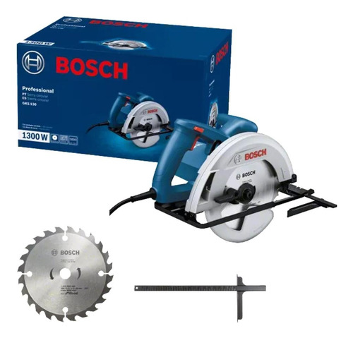 Serra Circular Elétrica Professional Gks130 1300w 220v Bosch