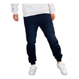 Pantalón Hombre Jean Jogger Licrado Hurlintong Slim Fit 