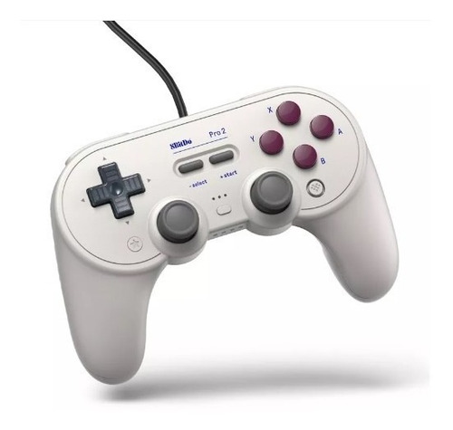 Controlador 8bitdo Pro 2 Gris Cable Switch, Windows, Android