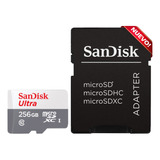 Memoria Micro Sd 256gb Sandisk Full Hd Clase 10 Celular