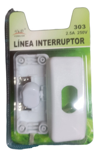 Interruptor Pera Para Lámpara De 2.5apack 3 Unidades 