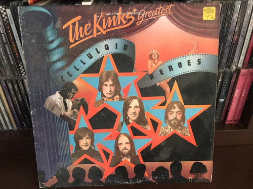 The Kinks' Greatest: Celluloid Heroes Lp 1976 Us Vinyl
