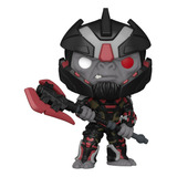 Figura De Accion Funko Pop Halo Infinite Escharum Con Hacha