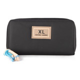 Billetera Xl Extra Large Granada Negro