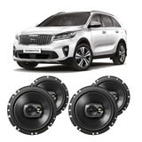 Kit Alto Falante Kia Sorento 2016 A 2023 Pioneer 200w