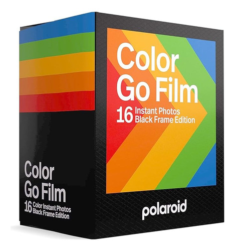 Filme Para Polaroid Go Black Frame Original 16 Fotos C/ Nfe