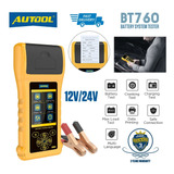 Probador Analizador Bateria 12v/24v Autool Bt760 