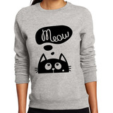 Sudadera Sweater Gato Lindo Meow Cat Mod + Regalo Y C/ Envio