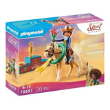 Playmobil Spirit 70697 Rodeo De Pru Con Caballo Original 