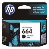 Cartucho Original Hp 664 Negro Para 2135 3635 4535 4675