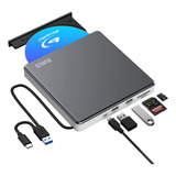 Unidad Externa De Dvd Blu Ray Usb 3.0 Tipo C Reproductor De