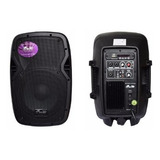 Bafle Parlante Potenciado Gbr Pl-840 Power Pro Series 400w Mp3 Bluetooth Control Remoto Sd Radio Fm Rca Plug Mijalshop