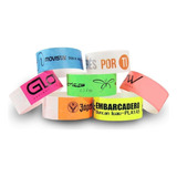 100 Pulseras Tyvek Personalizadas (con Impresión) Eventos!