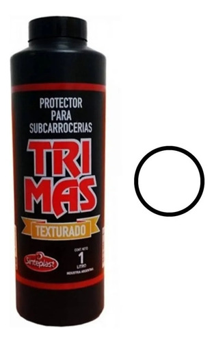 Pintura De Subcarrocerias Protex Al Agua X 1l Blanco Negro