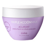 Crema Facial Aclarante Triple Acción Max, 120 G