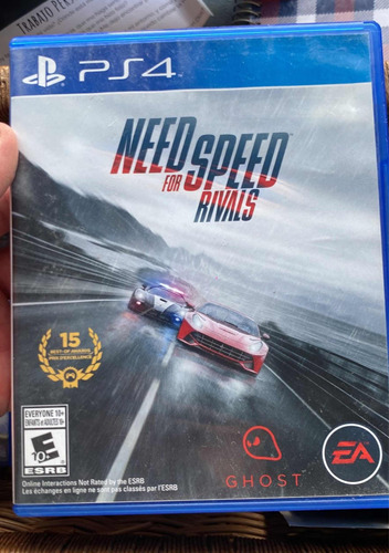Juego Ps4 Play Station Need Speed For Rivals
