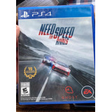 Juego Ps4 Play Station Need Speed For Rivals