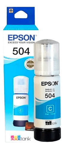 Tinta Epson 504 Multifuncional L4150 L4160 L6161 L6171 L6191