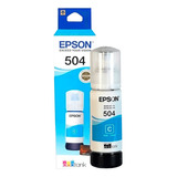 Tinta Epson 504 Multifuncional L4150 L4160 L6161 L6171 L6191