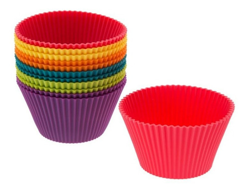 Set De Moldes Para Cupcake O Muffins Color Color