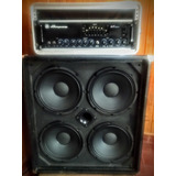 Cabezal Ampeg Svt 400t Con Caja Ashdown Mag 410 Deep 