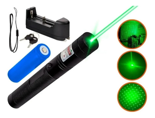 Laser Verde Recargable Puntero Caja Lite