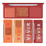 4 Trio De Sombras Viver Hbf528 - Kit Ruby Rose Atacado J