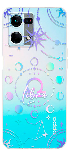 Funda Para Oppo Uso Rudo Para Mujer Signo Zodiaco Libra