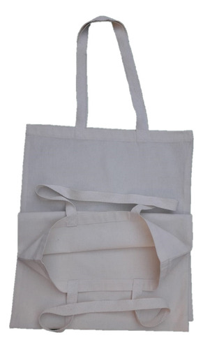 Tote Bag Lisa  De Lienzo Pack 16u De 35x40 C/cinta Hilera 