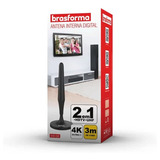 Antena Digital Interna Portátil Premium Shd-500 - Brasforma