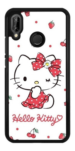 Funda Protector Para Huawei Hello Kitty Moda Mujer 06 N