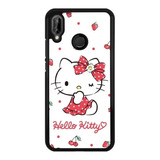 Funda Protector Para Huawei Hello Kitty Moda Mujer 06 N